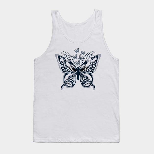 Butterfly eyes Tank Top by beatrizestampas